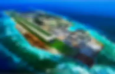 Fiery Cross Reef mampu didarati pesawat tempur, ada pula hanggar dan fasilitas modern lainnya untuk mendukung operasi militer