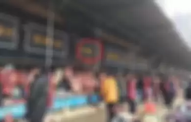 Pasar Makanan yang diduga tempat terjadinya penularan virus Corona di Wuhan, Hubei, China.