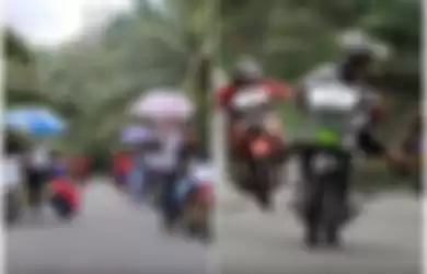 Viral Video Parodi Balapan oleh Anak Asli Riau, di-notice MotoGP! Begini Tanggapan Mereka