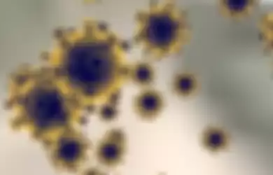 Ilustrasi 3 dimensi virus Corona
