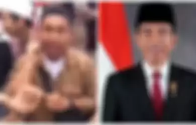 Hermawan Susanto dan Jokowi.