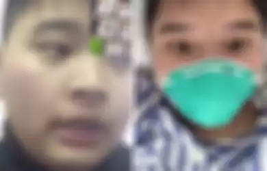 Huang, pasien pertama yang berhasil sembuh dari infeksi virus corona.