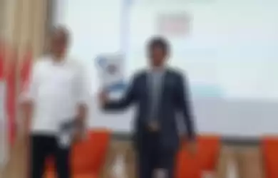 Menkominfo Johnny G Plate dalam konferensi pers penanganan hoaks terkait virus Corona di Gedung Kementerian Kominfo, Jakarta, Senin (3/02/2020).