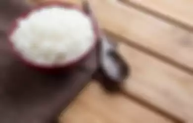 Ilustrasi nasi putih