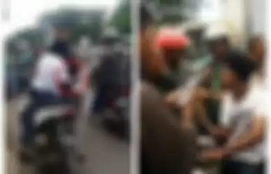 Rebut Paksa Kendaraan, Debt Collector ini Nyaris Baku Hantam dengan Warga, Netizen: Ngambil Motor Sembarangan di Pinggir Jalan Sama Aja Begal! 