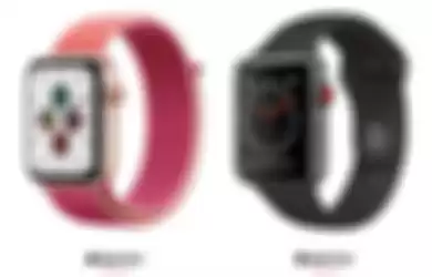 Apple Watch Series 5 dan Apple Watch Series 3