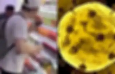 Buat Video Tutorial Sebarkan Virus Corona, Pria Ini Lakukan Hal Menjijikkan di Supermarket: Begini Penyebaran Virus Corona Menurut Para Ilmuwan