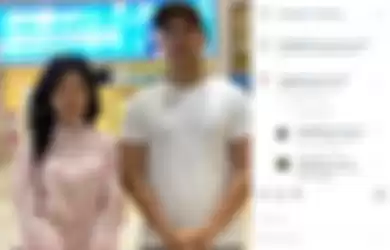 Caption foto Kaesang Pangarep yang menuliskan bahwa sang kekasih, Felicia Tissue sedang ngambek karena tidak dibawakan Sang Pisang