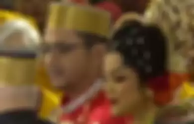 Pernikahan Danny Rukmana dan Raiyah Chitra Caesaria di Hotel Mulia, Senayan Jakarta Pusat pada Sabtu (15/2/2020).