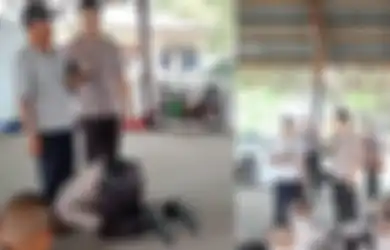 Heran Ada Pria Paruh Baya Celingukan, Sang Anak yang Anggota Polisi Langsung Cium Kakinya hingga Membuat Lainnya Terharu
