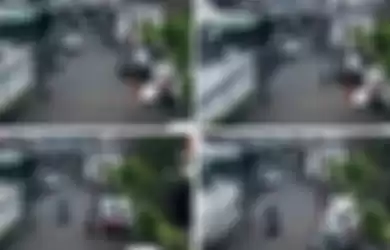 Viral Video CCTV Rekam Wanita Hamil Tewas Tertabrak di Jakarta Barat