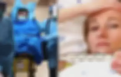 Ikustrasi penderita corona, petugas medis di RS Mitra Keluarga Depok rasakan gejala corona