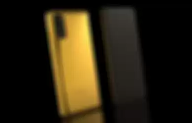 Samsung Galaxy S20 dengan emas 24 karat.