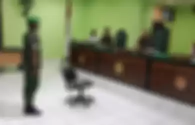Sidang Pengadilan Militer III-19 Jayapura, dengan terdakwa Prajurit Satu Demisla Arista Tefbana, Kamis (12/3/2030).