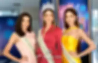 Ketiga pemenang Miss International Queen 2020