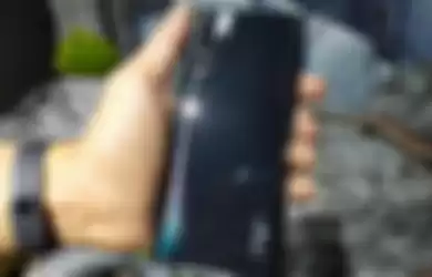 Tampilan belakang Oppo Reno 3.