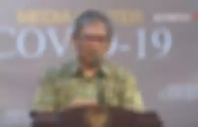 Sekretaris Direktorat Jenderal Pencegahan dan Pengendalian Penyakit Kemenkes Achmad Yurianto yang juga juru bicara pemerintah untuk penanganan virus Corona memberikan keterangan pers pada Sabtu (7/3/2020).
