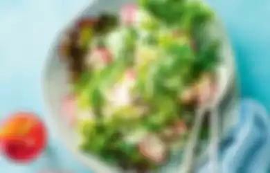 Salad lobak.