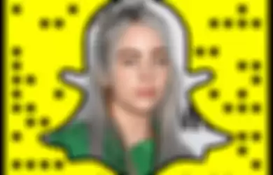 Billie Eilish on Snapchat
