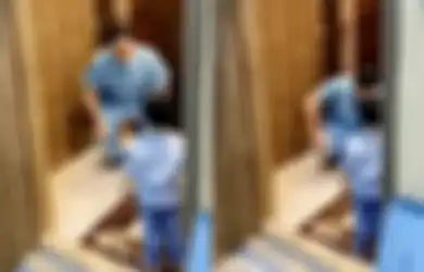 Terpaksa Tolak Pelukan dari Putra Kecilnya, Perawat Ini Berlutut dan Menangis Pedih, Ternyata Dia Berada di RS yang Menangani Corona