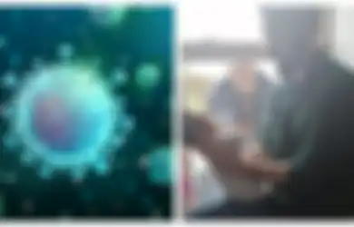 Viral Potret Mengharukan di Tengah Pandemi Corona, Seorang Kakek Pasrah Hanya Bisa Lihat Cucunya yang Baru Lahir dari Balik Jendela