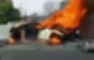 Penampakan Mobil yang Tewaskan Wakil Jaksa Agung Arminsyah, Kondisinya Mengenaskan! Hangus Terbakar Tinggal Rangka