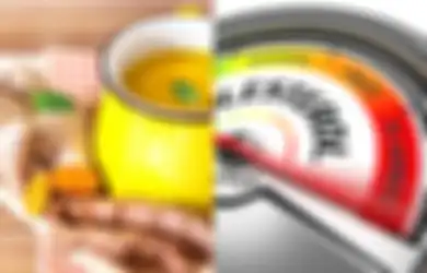 Pentingnyan Minum Teh Jahe Kunyit, Rasakan Manfaat Jahe dan Kunyit untuk Kesehatan, Salah Satunya Turunkan Kadar Kolesterol yang Tinggi