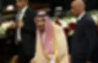 Raja Arab Saudi, Salman bin Abdulaziz al-Saud di Kompleks Parlemen Senayan, Jakarta, Kamis (2/3/2020)