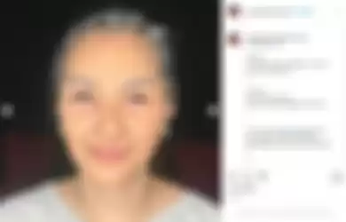 Maudy Koesnaedi didandani layaknya nenek-nenek saat syuting video klip