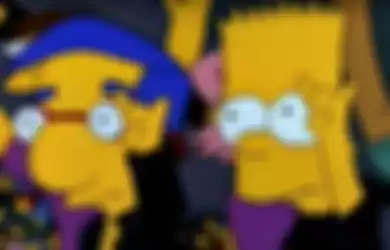 Milhouse Van Houten dan  Bart Simpsons