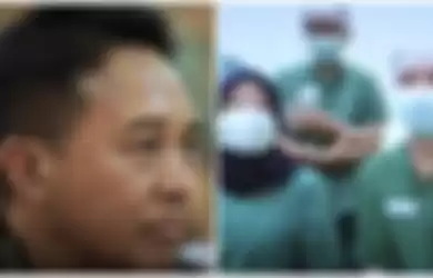 KSAD Jenderal TNI Andika Perkasa menangis saat mendengar curhatan para tim medis di RSPAD yang berjibaku melawan virus corona.