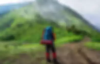 Ilustrasi turun gunung