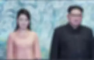 Kim Jong Un dan istrinya, Ri Sol Jo