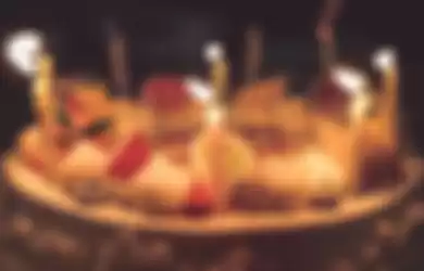 ilustrasi kue ulang tahun