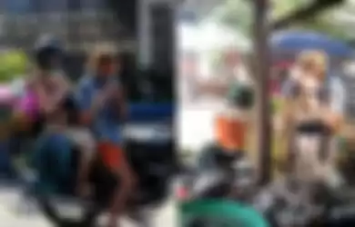 WNA Rusia bersama Anak dan Istrinya terpaksa harus dipulangkan ke Kantor Konsulat Rusia di Bali, karena kedapatan. mengamendan mencari nafkah di Lombok. Mereka tak bisa pulang ke negaranya karena Covid19