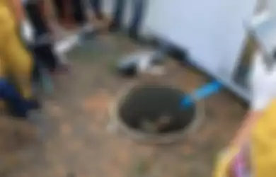 Mayat ditemukan di septic tank
