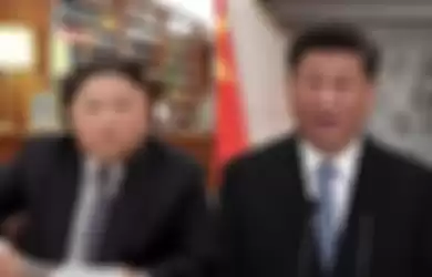 Kim Jong Un dan Xi Jinping