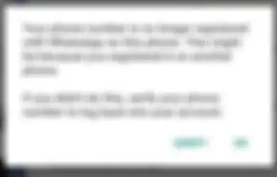Pernah Dapat Notifikasi Seperti Ini di WhatsApp Anda? Hati-hati, Itu Tanda WhatsApp Sedang Dibajak, Begini Cara Mengatasinya