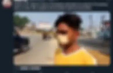 Diminta Polisi Pakai Masker, Pria Ini Malah Jadikan Uang Kertas Sebagai Masker, Ternyata Alasannya yang Tak Sembarangan