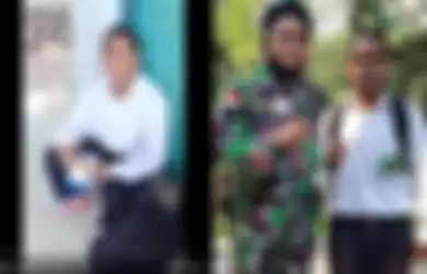 Dulu Viral Karena Makan Bekal Nasi dan Tahu di Pojokan, Begini Kabar Anak Laki-laki Peserta Rekrutmen TNI