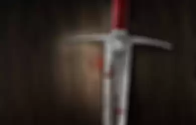 Ilustrasi pedang berdarah