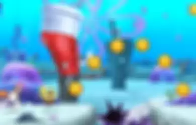 Tampilan Gameplay SpongeBob: Patty Pursuit