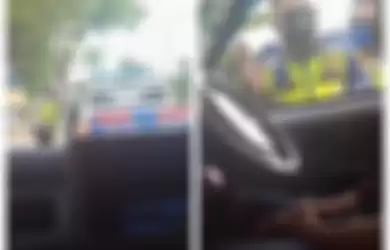 Awalnya Hendak Tilang Mobil yang Melanggar Lalu Lintas, Polisi ini Pun Tak Jadi Berikan Tilang  Setelah Kaget Saat Lihat Isi Mobil Tersebut, Tindakannya ini Malah Menuai Pujian dari Netizen. Ada Apa Ya?