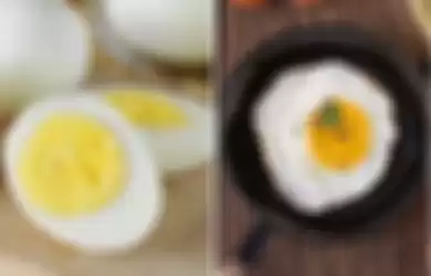 mana yang lebih sehat, telur rebus dan telur goreng?