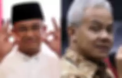 Anies Baswedan dan Ganjar Pranowo