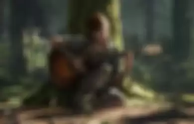 Ellie bermain gitar di The Last of Us part 2