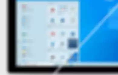 Tampilan baru menu Start di Windows 10.
