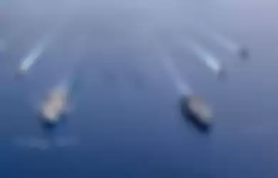 (ilustrasi) Detik-detik Angkatan Laut dan Udara Tiongkok Uber Kapal Perang AS di Laut China Pakar Sebut Perang Dunia 3 Sudah Dekat!