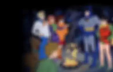 Geng Scooby Doo ketemu karakter DC Batman dan Robin