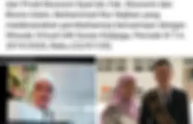 capture facebook Humas UIN Sunan Kalijaga saat wisudawan Muhammad Nur Najhan mengikuti wisuda virtual berbarengan dengan melaksanakan pernikahan